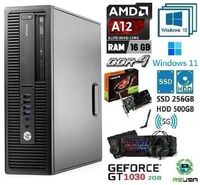 Pc-HP Low Gaming-G3-6ªG-AMD-3.7G|16G.DDr4|SSD+HDD|GT1030-2G-D5|5G|KIT