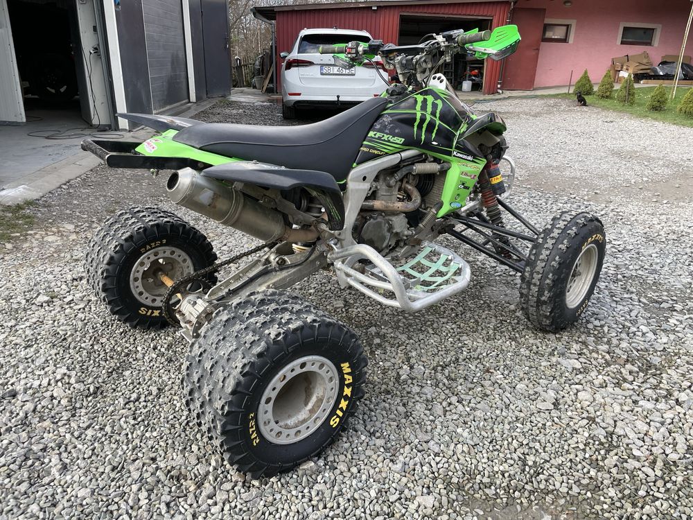 Sprzedam kawasaki kfx 450 zawieszenie elki poszerzony wydłużony