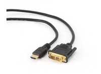 Przewód kabel HDMI - DVI-D powystawowy 1.7m-1.8m