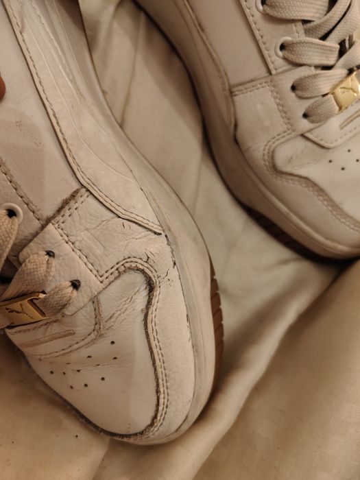 Puma buty sportowe sneakersy adidasy 38 białe