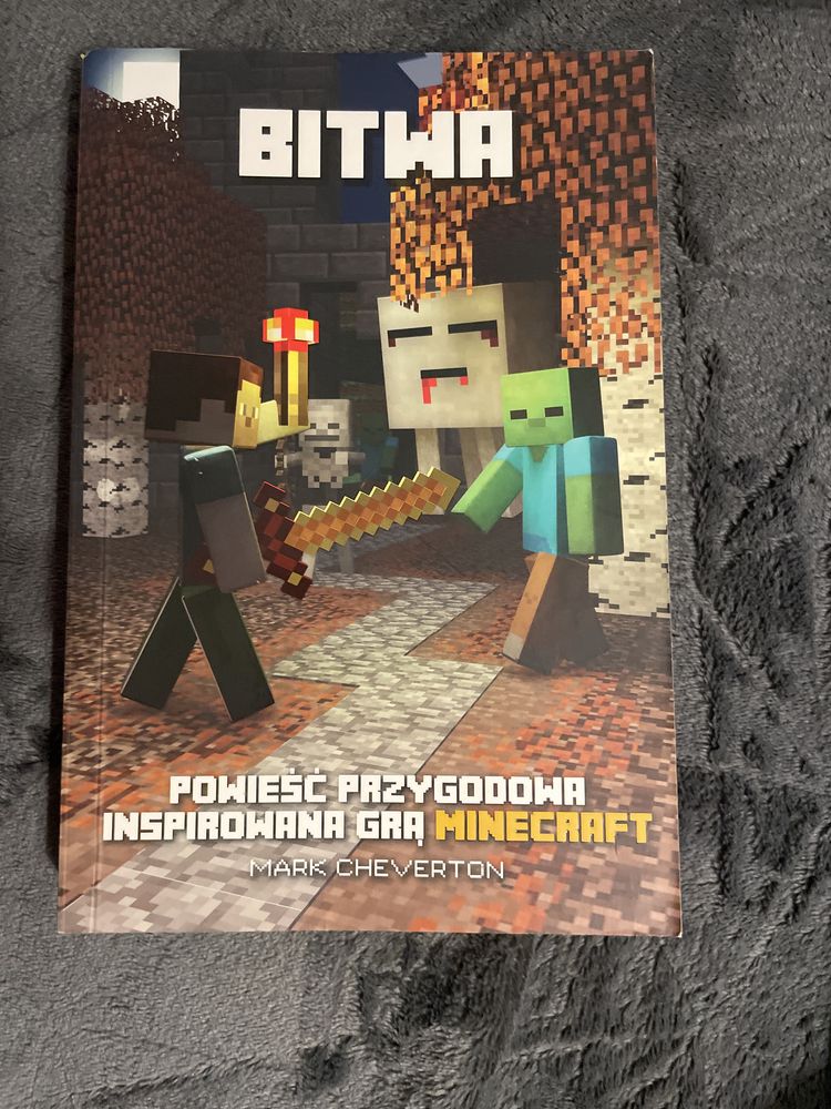 Minecraft bitwa + Minecraft inwazja (zestaw) - książki dla młodzieży