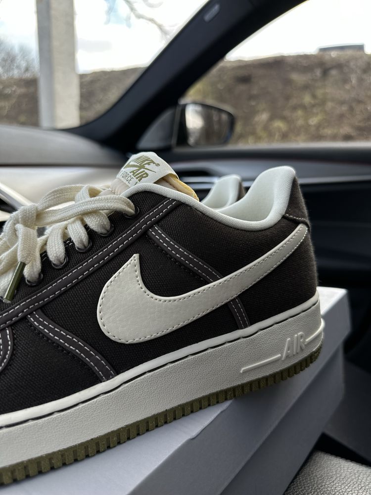 Оригінал! Nike Air Force 1 PRM Baroque Brown CI9349-201 44.5 US 10.5