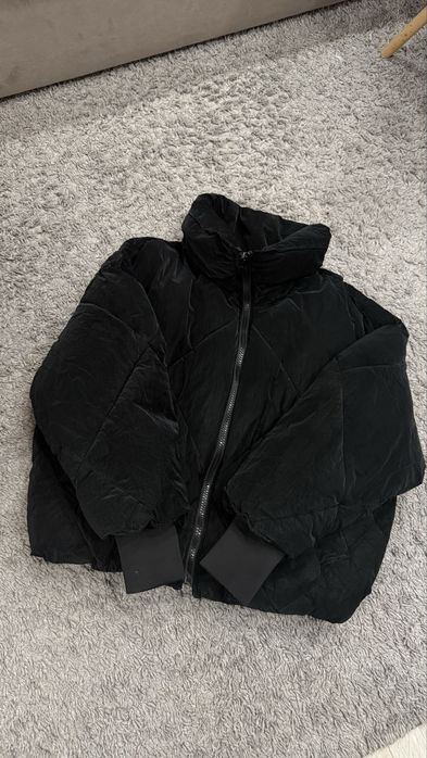 Пуфер куртка zara xs-m куртка over.