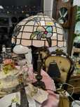 Lampka nocna, oryginalna lampa tiffany. Lampka witrażowa szkło