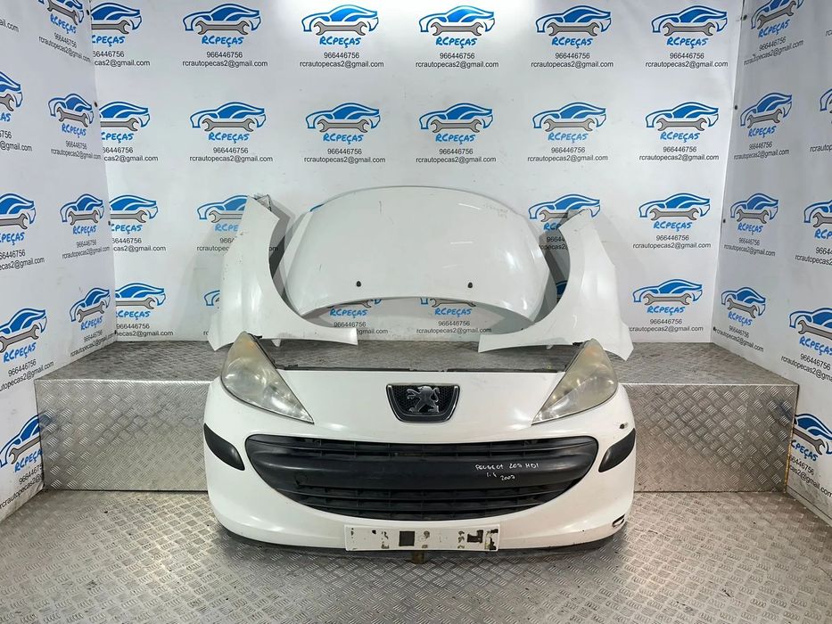 .Frente Completa Peugeot 207 1.4 HDi Diesel 68cv Fase 1 2006 - 2014