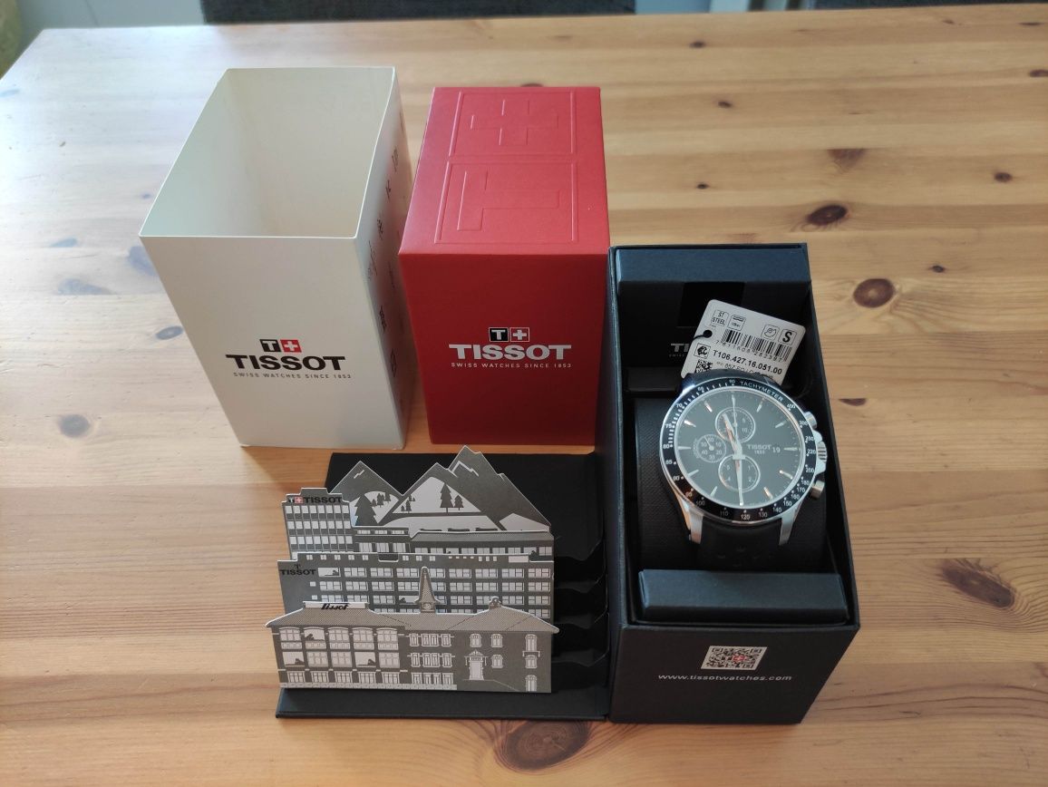 Piękny Tissot V8. Szwajcarski chronograf mechaniczny jak nowy!