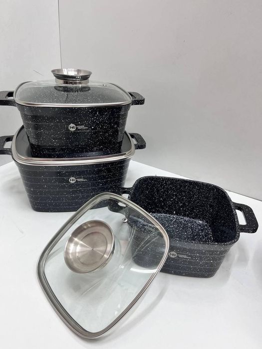 Німецький набір квадратних каструль