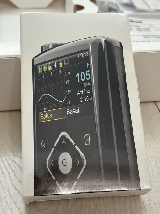 MiniMed Medtronic 640G Nowa pompa + Contour Plus 2 + Guardian Link 2