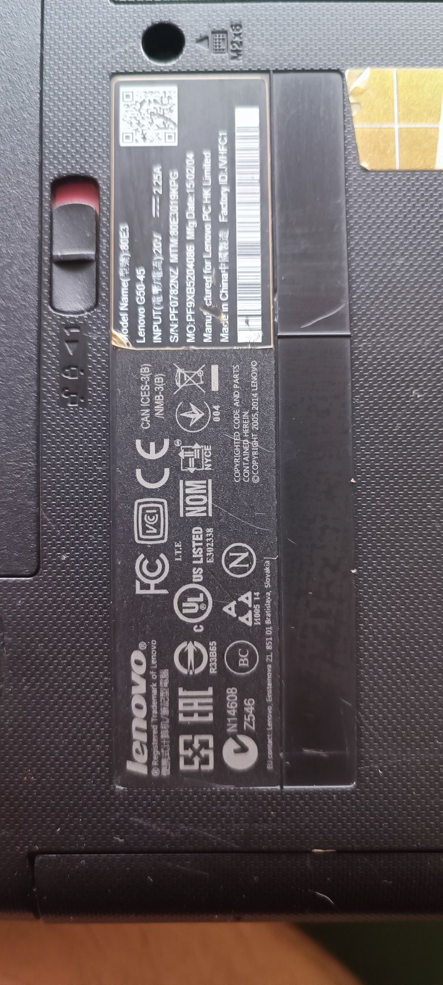 PORTÁTIL LENOVO G50-45 — PRONTO A USAR!