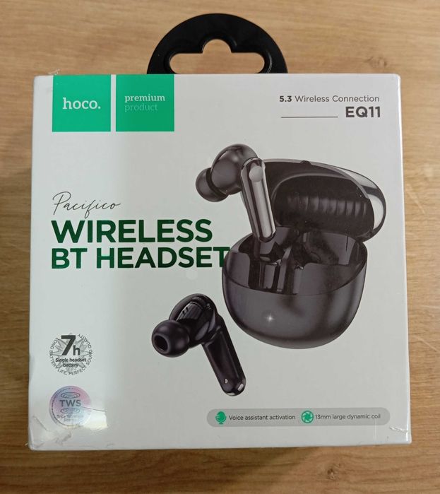 Hoco Pacifico EQ11 (400mAh/BT5.3/Hi-Fi) Запечатанные!