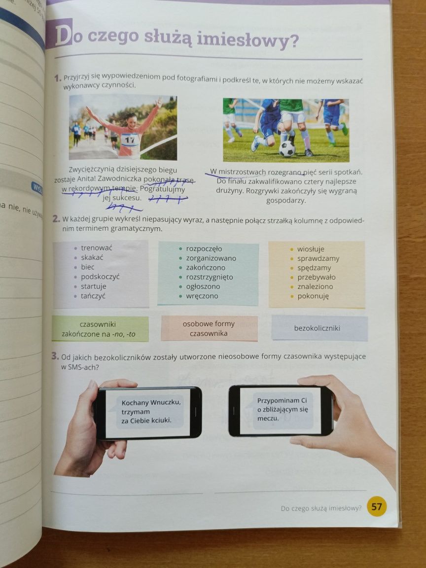 Zamieńmy słowo klasa 7 język polski zeszyt ćwiczeń, ćwiczeniówka