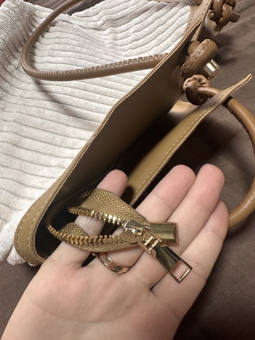 Бежева сумка нова