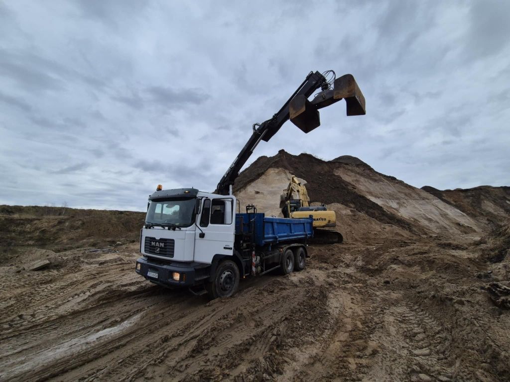 Usługi transportowe hds , wywóz , gruz , piach, transport odpadów ,BDO