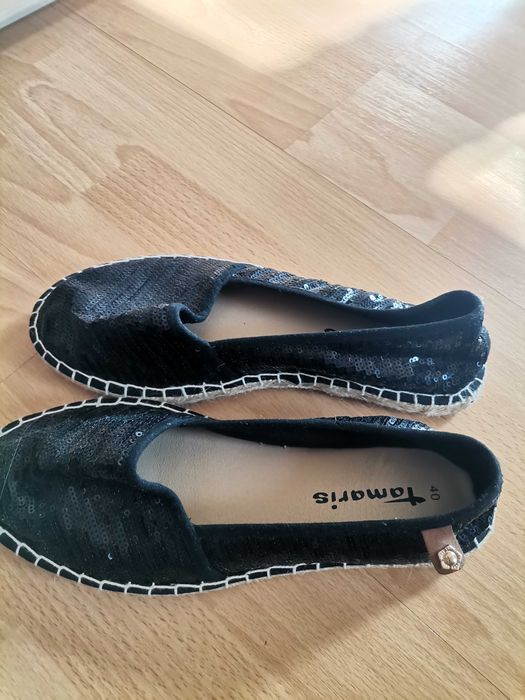 Buty espadryle czarne