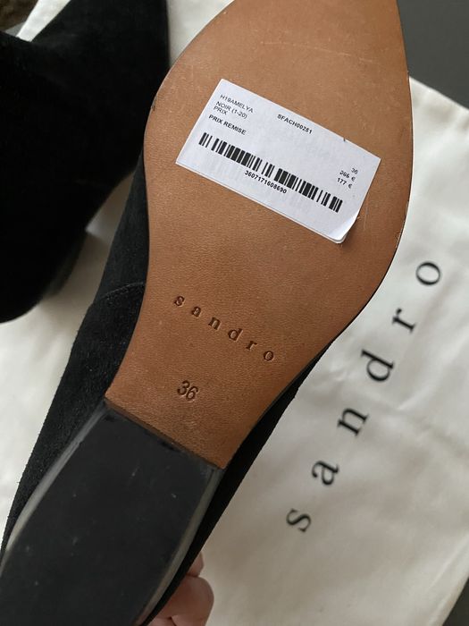 Sandro Ботинки козаки челсі нові. 35