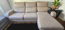 SOFA-CAMA NOVO, NÃO TEM 1 ANO DE USO