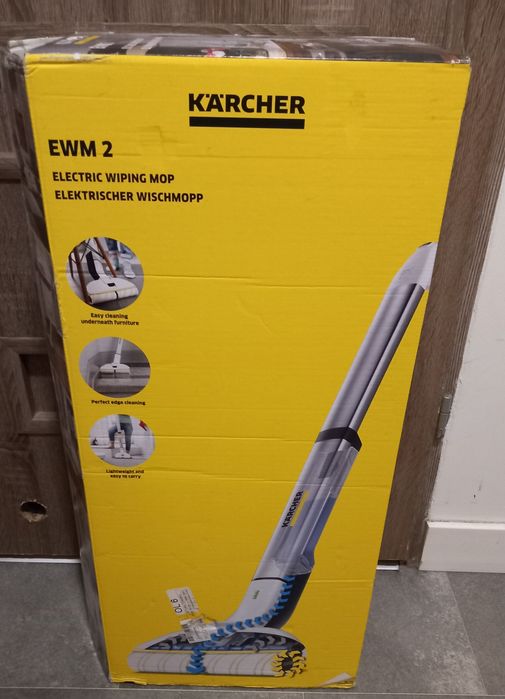 Mop bezprzewodowy Karcher EWM 2 gwarancja do końca 2029 r  EuroRtvAgd