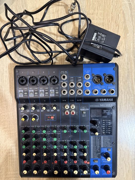 Микшерный пульт yamaha mg 10xu