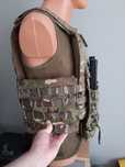 USA 18x18cm płytki z iotv plate Carrier kolekcjonerskie sapi 4 kl. bok
