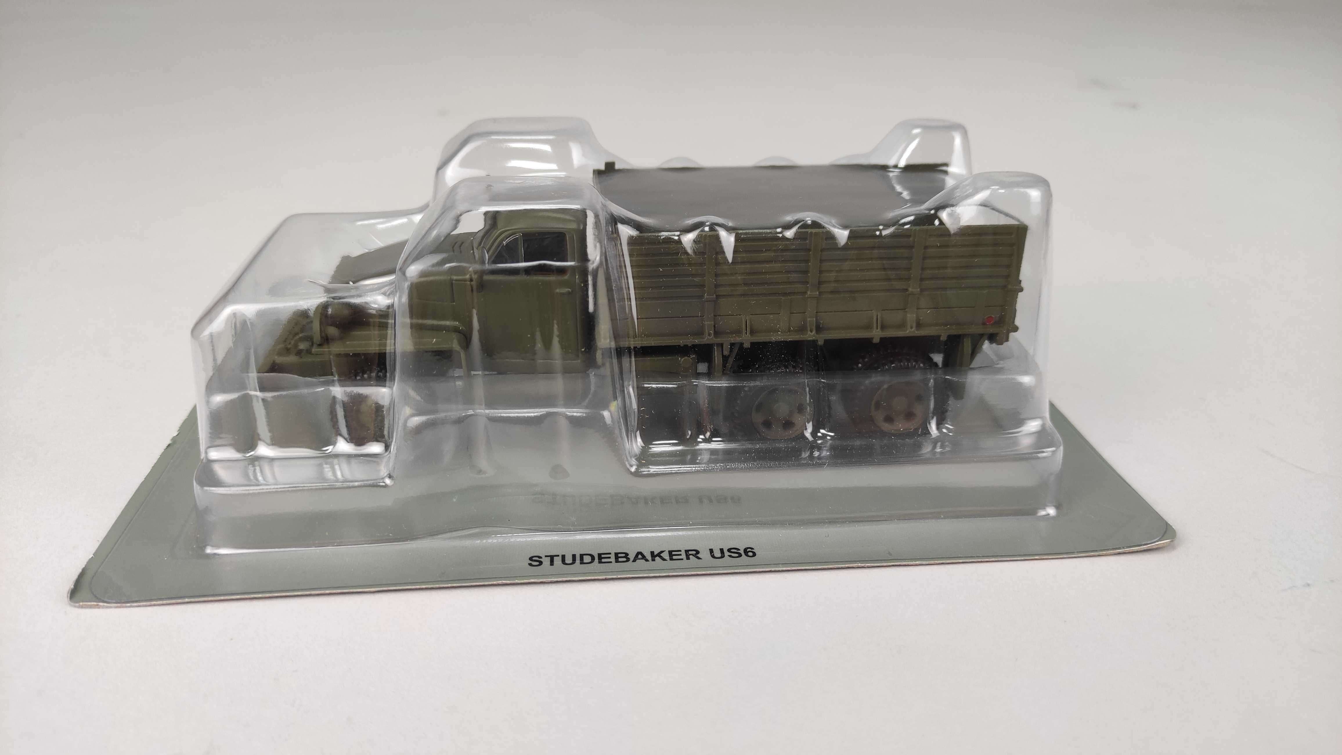 Studebaker US6 model skala 1:43 Kultowe Ciężarówki PRL