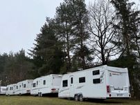 Przyczepa kempingowa Elddis Crusader 7-os kabina prysznic