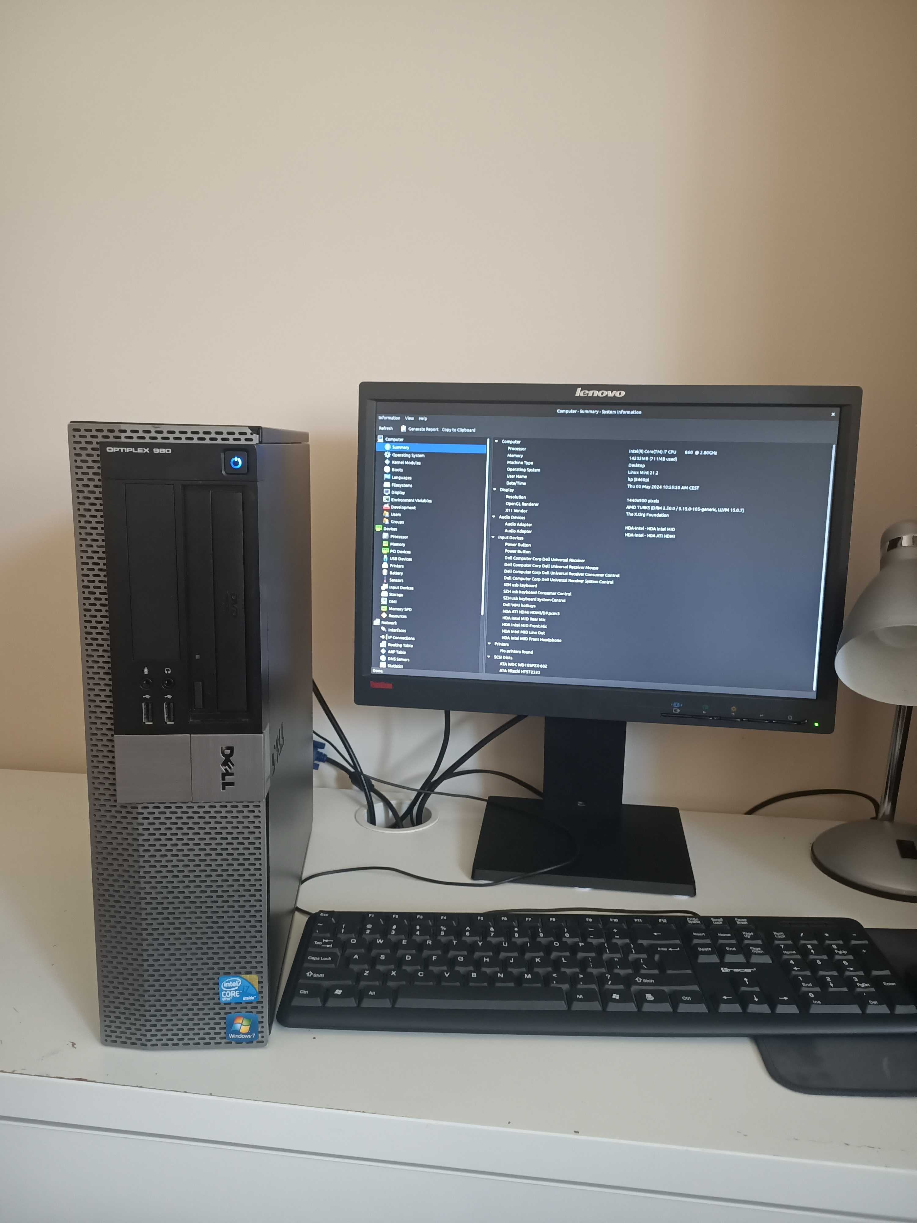 DELL Optiplex 980 / i7 / 14GB / AMD RADEON HD /