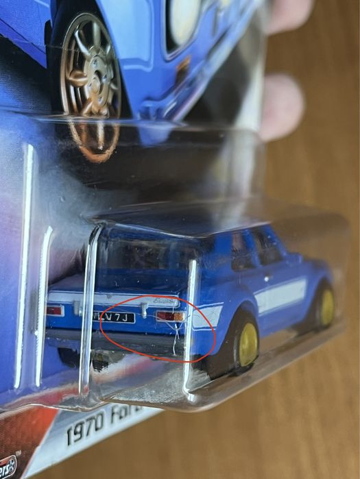 Hot wheels premium Ford Escort RS 1600 Fast and Furious Fast Imports