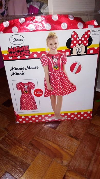 Fato de carnaval minnie