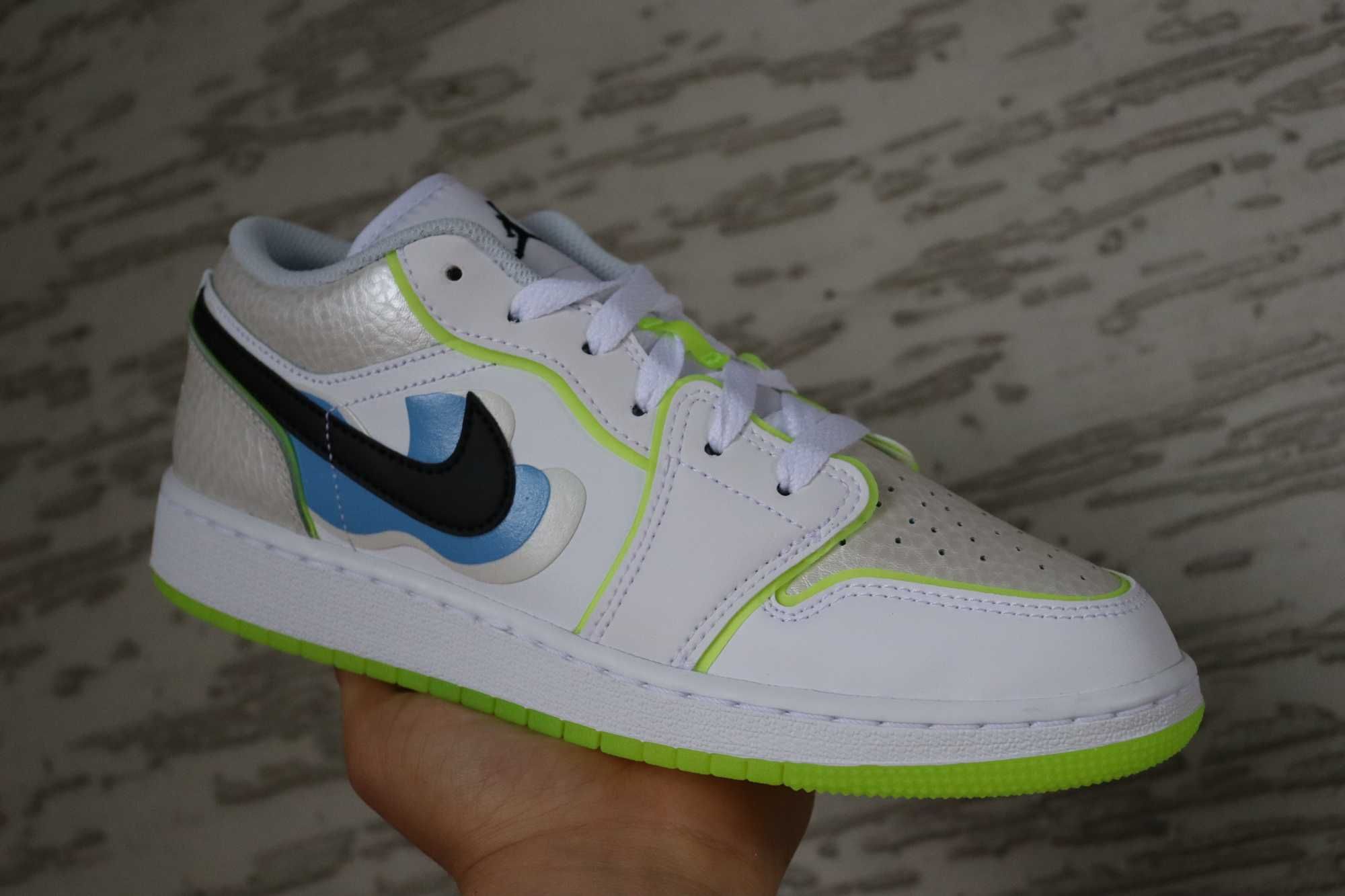 Nike Air Jordan 1 Low Warped Swoosh 39 *NOWE*