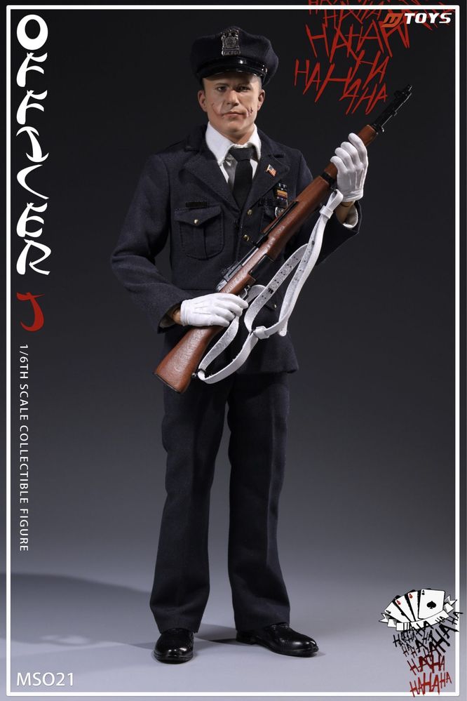 Фигурка 1/6 Joker Police Clown (Officer J) Mtoys тип hot toys