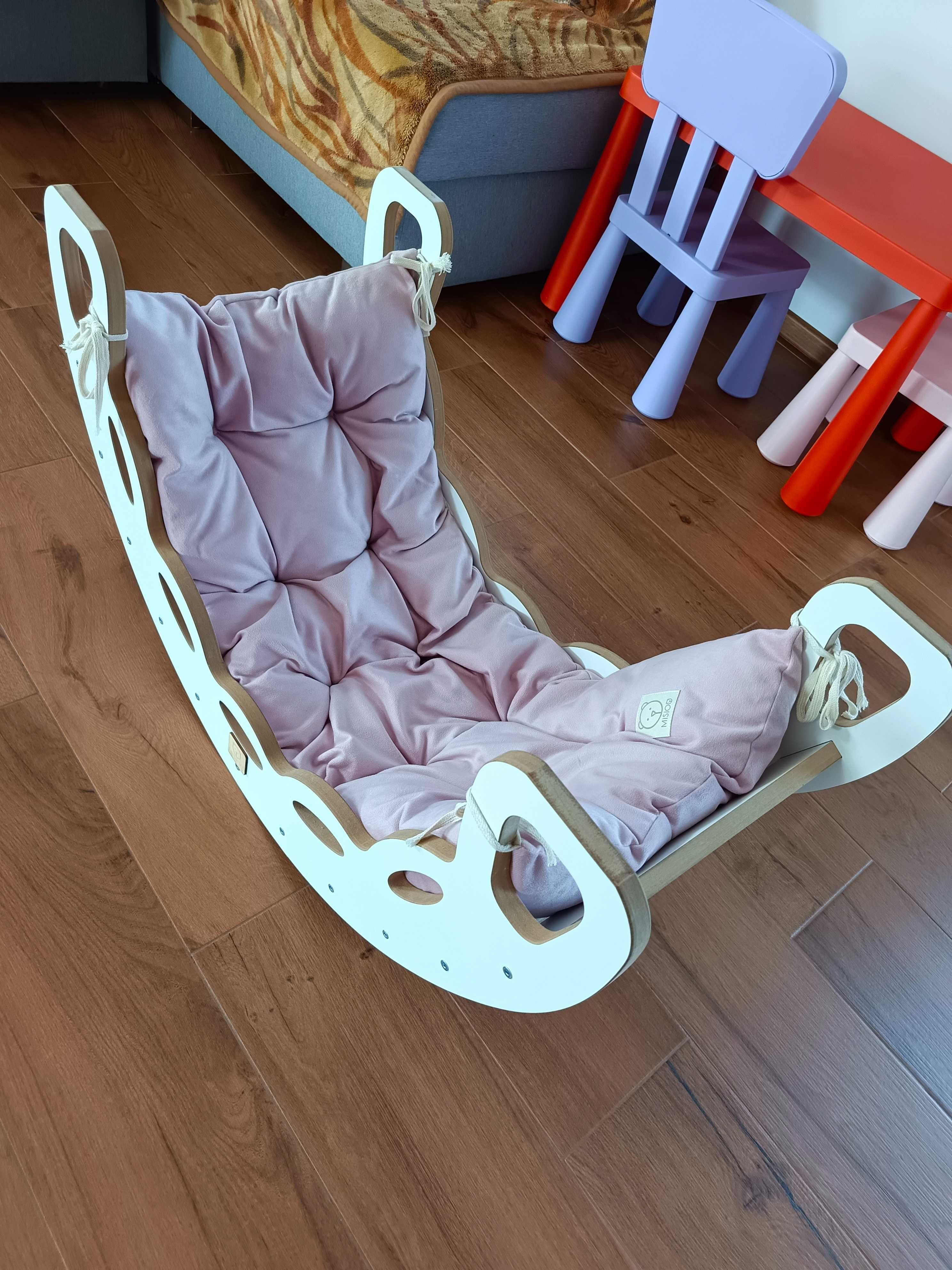 Bujak MISIOO Small Rocker + ścianka,zjeżdżalnia,poduszka