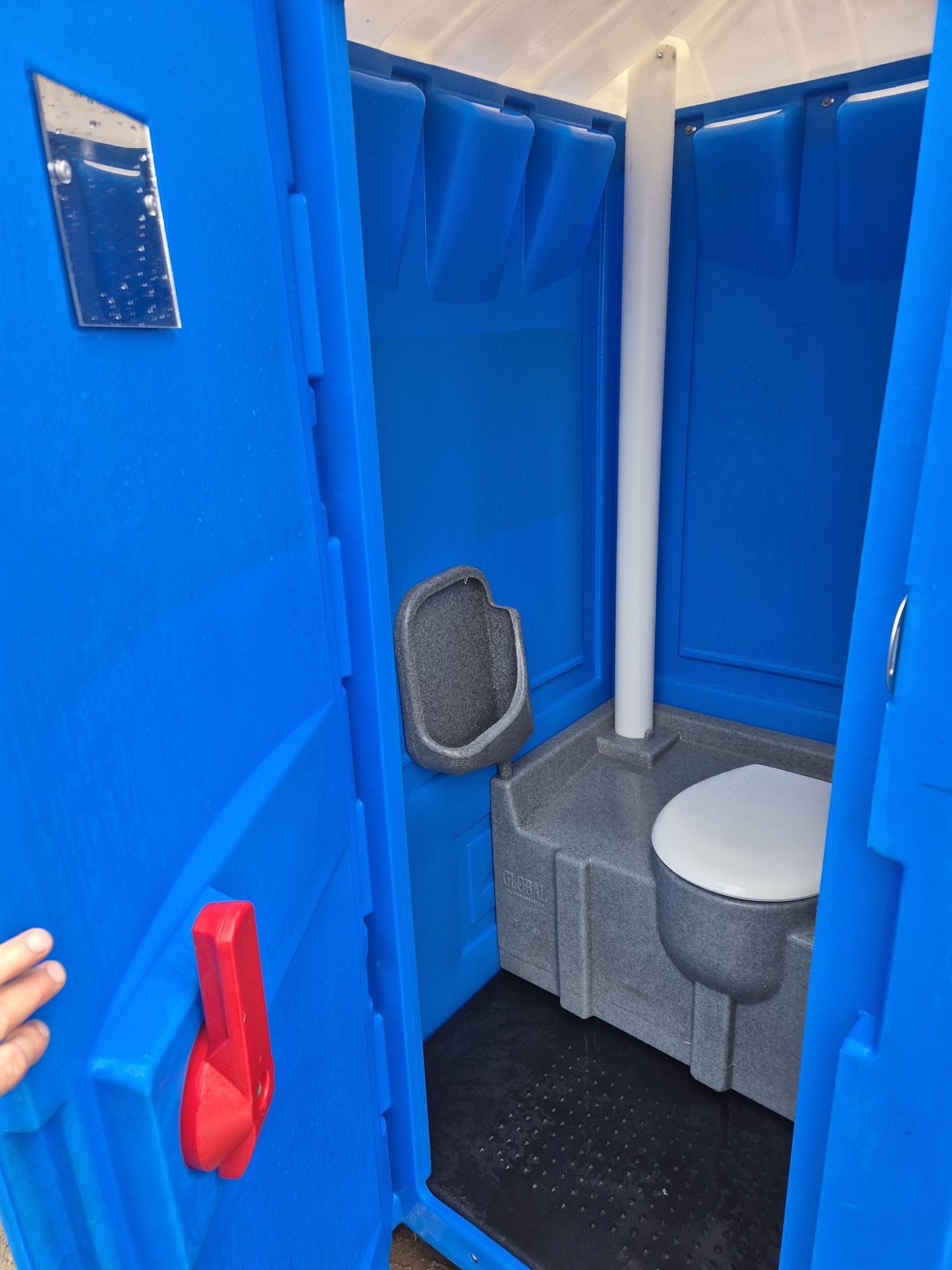 Toaleta przenośna na budowe, wynajem, serwis wc, Mrągowo i okolice