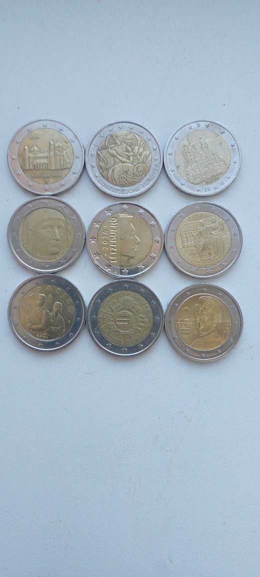 монети євро 2 обмін