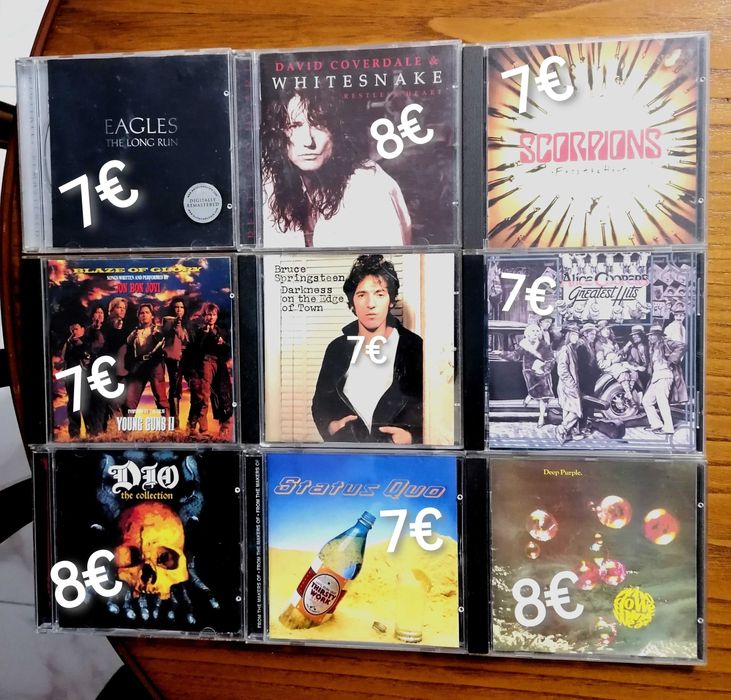 Cds - Hard Rock e Heavy Metal