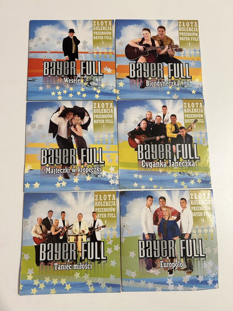 6 płyt CD Bayer Full, złota kolekcja przebojów