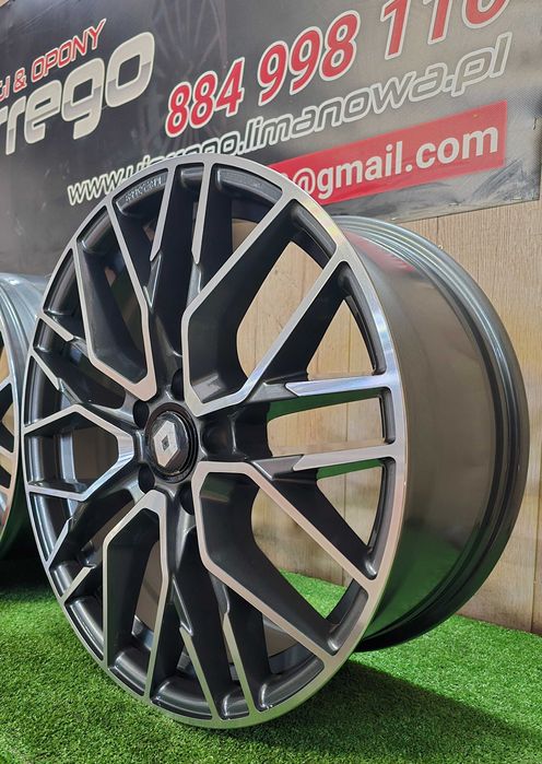 NOWE ALUFELGI RENAULT 18x5x1114,3 - Clio,Austral,Kangoo,Megane,Scenic