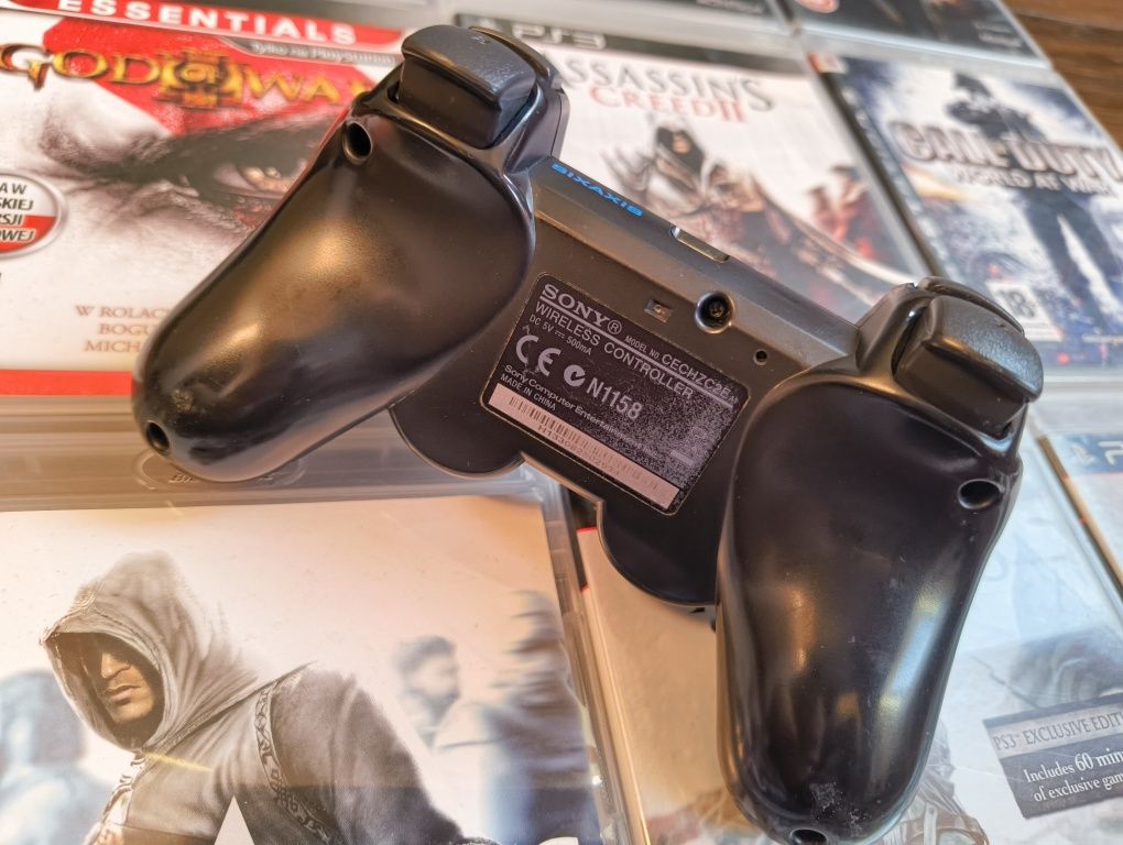 Pad PS3 dualshock 3 sixaxis ORYGINALNY, kontroler dualshock 3