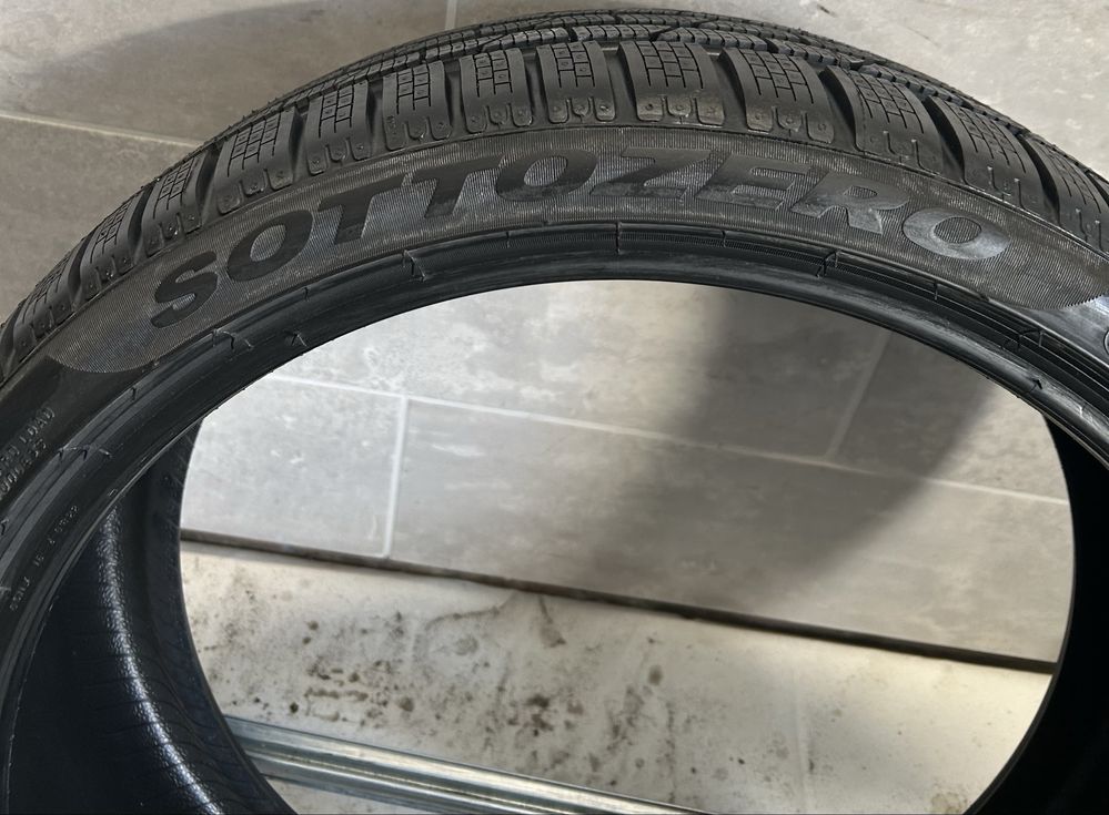 Opony Zimowe 20 Pirelli Sottozero Para 245/35R20 Nowe 245/35/20