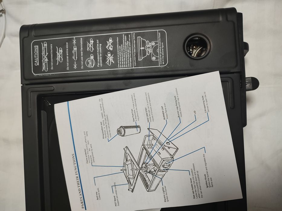 Плита газова портативна, нова, в упаковці