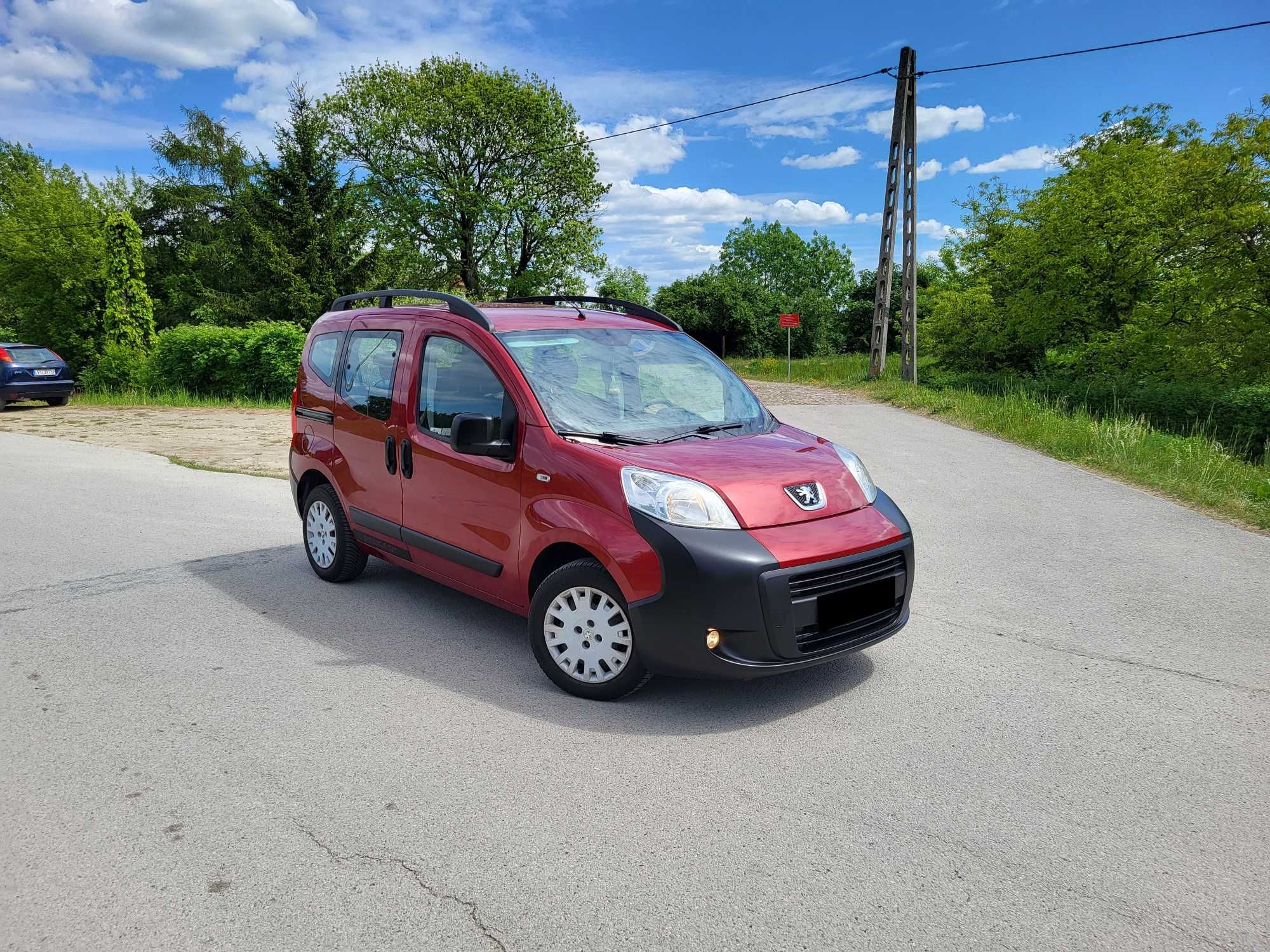 Peugeot Bipper Tepee 2009r 1.4B Mpi 74km Klima Zadbany