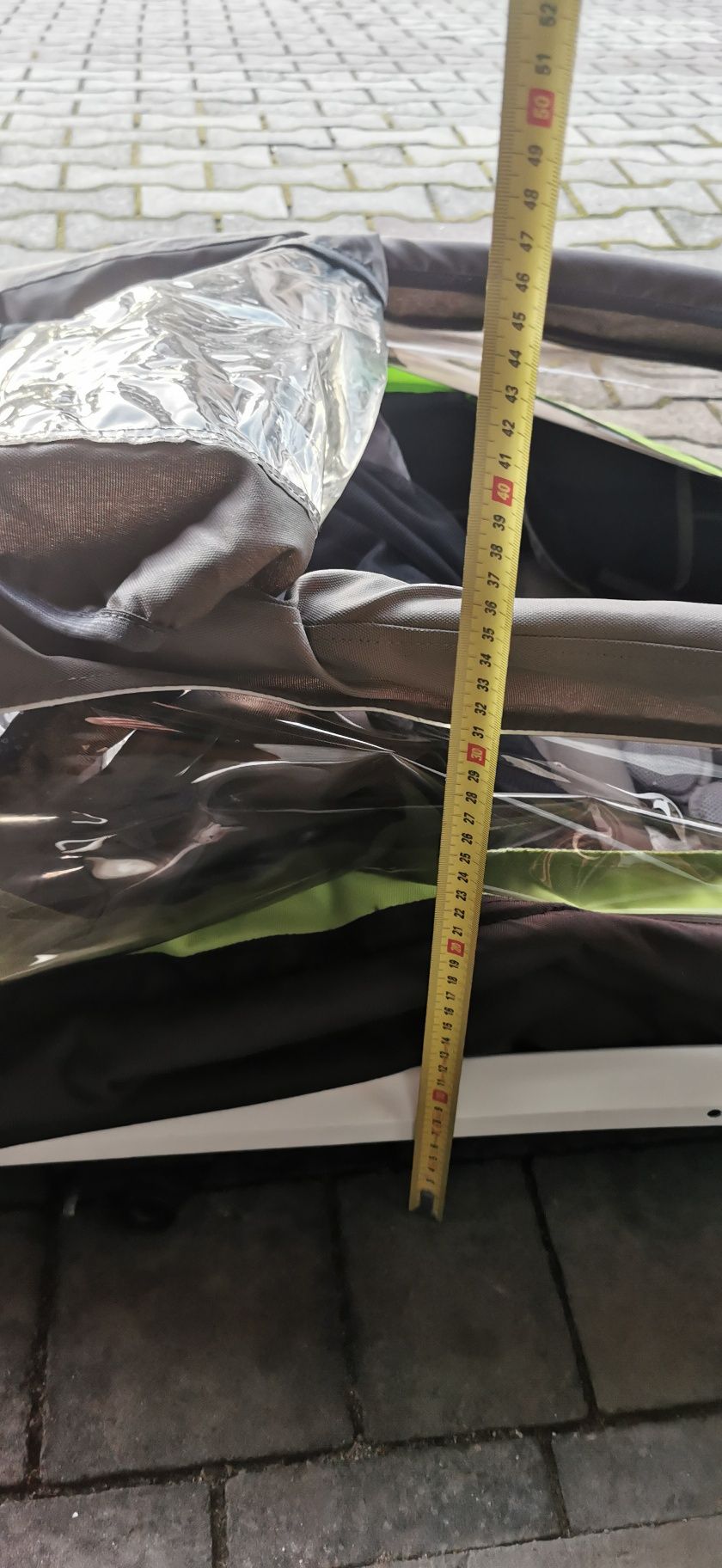 Przyczepka rowerowa Hamax traveler twin, sprzedam lub zamienię na 1 os