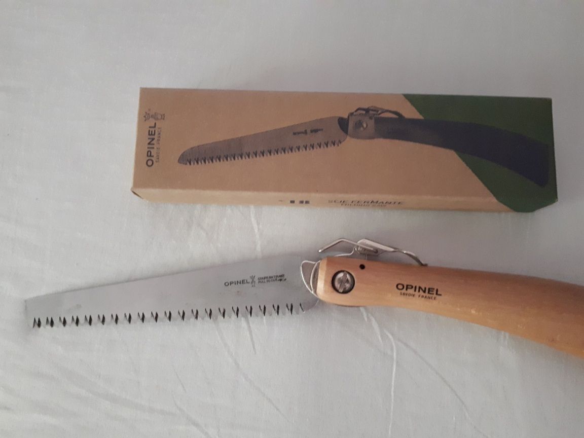 Serra Opinel Saw 18 (pouco usada e em bom estado)