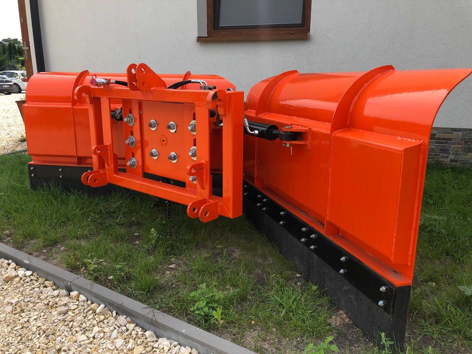 Pług do śniegu strzałka składany 2,6/3,0m METALTECHNIK gwarancja
