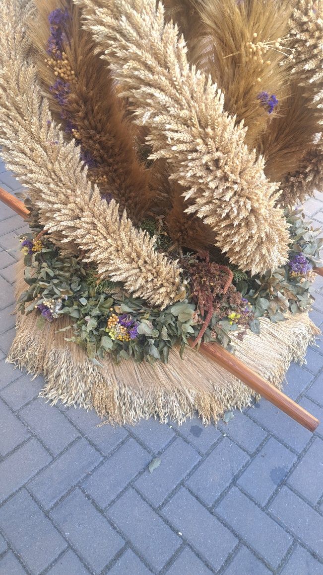 Wieniec dożynkowy.