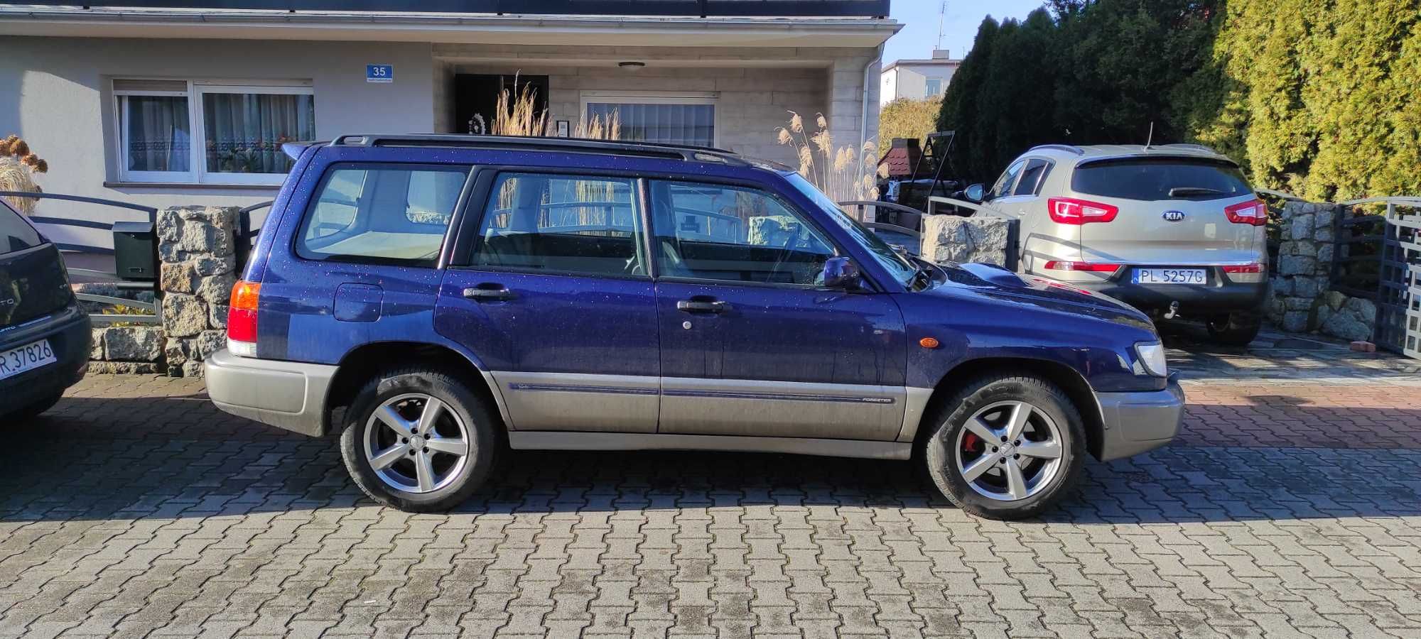 Subaru Forester I SF 2,0 Turbo, gaz BRC