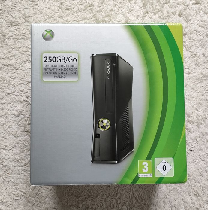 XBOX 360 Slim / super stan / karton