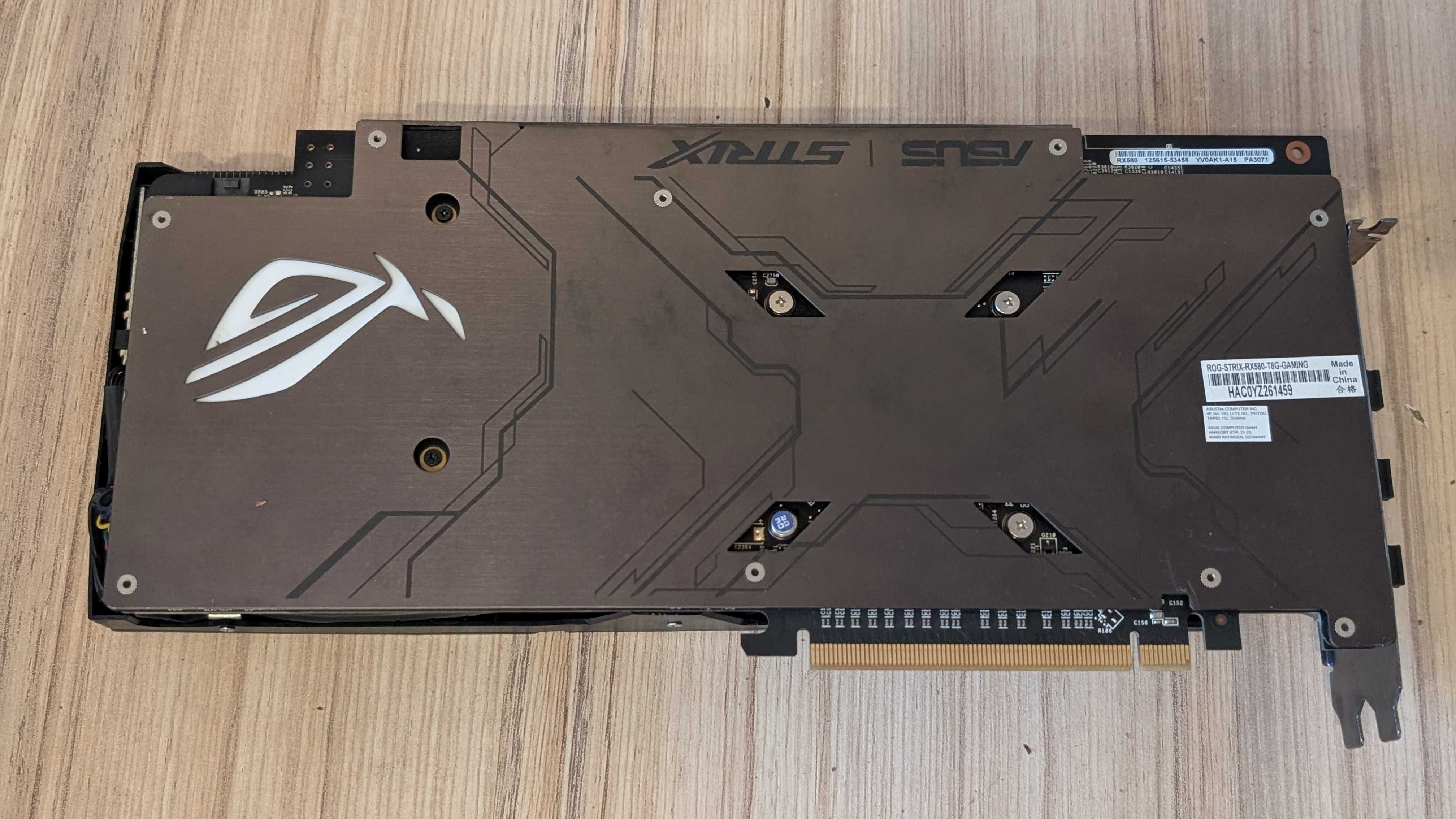 Відеокарта Asus PCI-Ex Radeon RX580 ROG Strix OC 8GB GDDR5