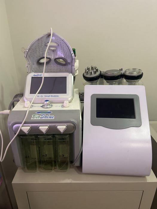 Maquinas de tratamento corporal e facial