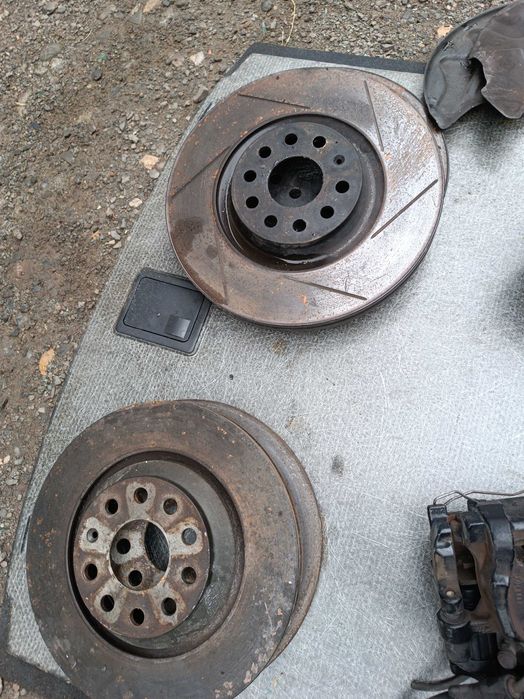 Zaciski tarcze audi s3 8v 340mm zestaw hamulców przód tył