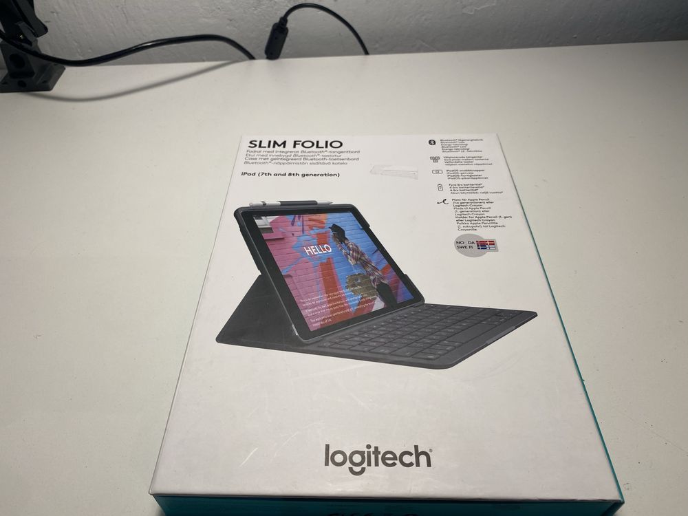 logitech slim folio do ipada etui